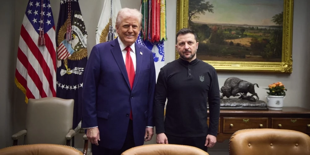 Дональд Трамп и Владимир Зеленский.
