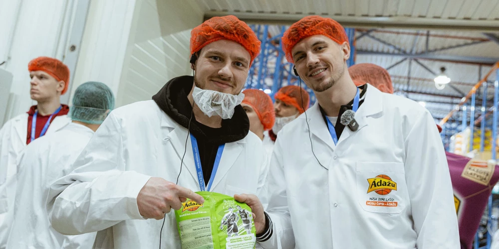 "Ādažu čipsi" aptauja atklāj basketbola valstsvienības mīļāko čipsu garšu.