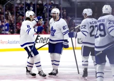 "Maple Leafs", "Golden Knights" un "Oilers" iekļūst otrajā kārtā; "Avalanche" panāk izšķirošo maču