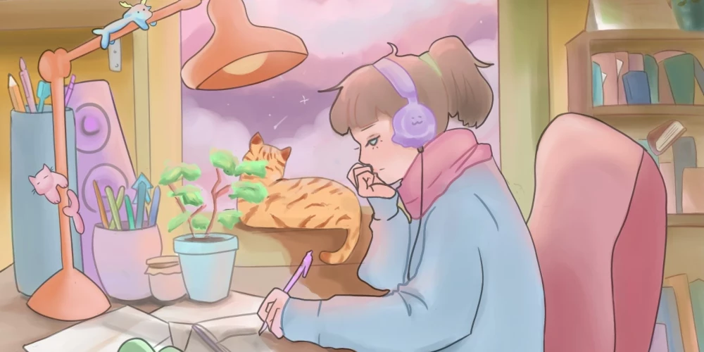 “Lofi Girl” kanāls “YouTube” platformā pastāv jau 10 gadus.