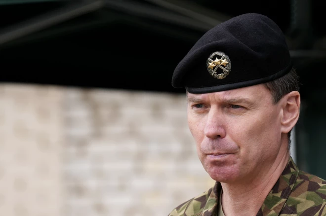 Командующий Национальными вооруженными силами Каспар Пуданc.