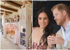 Prinča Harija un Meganas Mārklas meitai guļamistaba kā īstai princesei. FOTO
