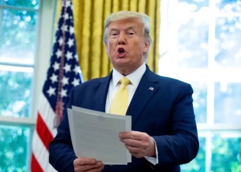 Donalds Tramps jau iepriekš vērsies pret tiem, kas kritizē valdības politiku. 