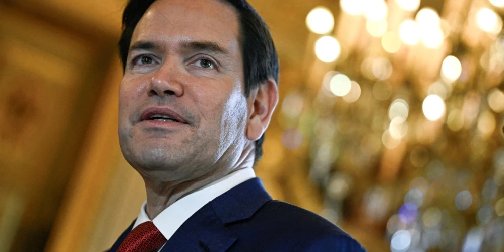 ASV valsts sekretārs Marko Rubio.
