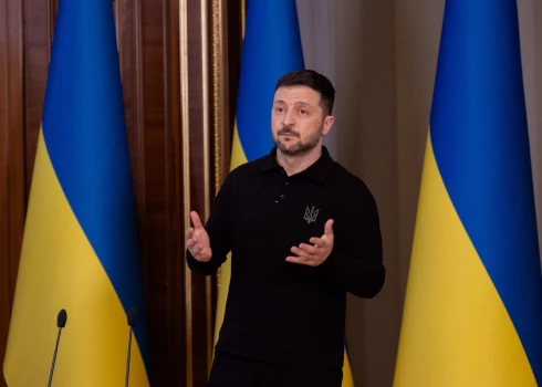 Ukrainas prezidents Volodimirs Zelenskis.