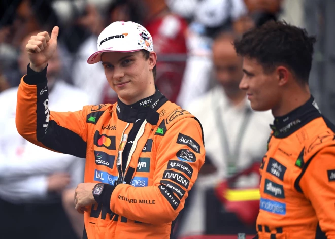 "McLaren" pilotiem dubultuzvara Maiami "Grand Prix" sprinta sacensībās