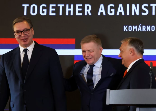 Pie Putina neatbrauks ne tikai Orbāns, bet arī pēkšņi savārgušie Fico un Vučičs? Ukraina negarantē 9. maija militārās parādes viesu drošību