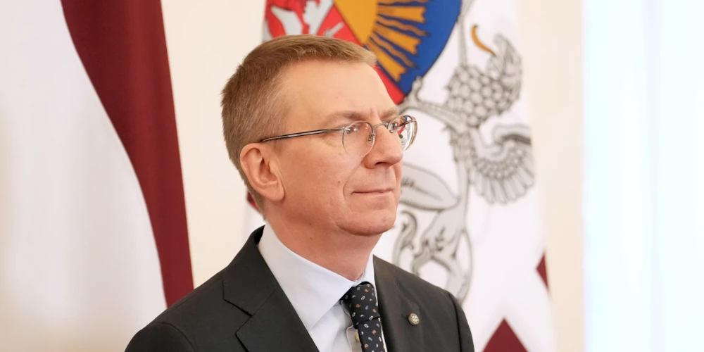 Valsts prezidents Edgars Rinkēvičs.