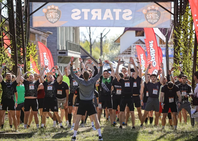 Stipro skrējiens Cinevillā.