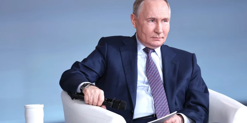 Krievijas diktators Vladimirs Putins sola "loģiski pabeigt" karu Ukrainā — bez kodolieročiem.