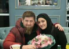Рамзан Кадыров с дочерью Айшат.