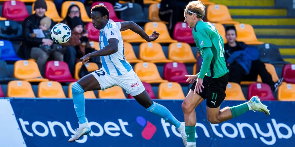 "Riga" futbolisti izrādījās pārāki par "Audu" (foto: "Riga FC")