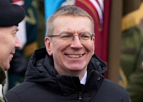 Президент Эдгар Ринкевич.