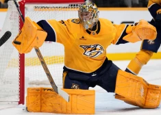 "Predators" vārtu vīrs Jūse Saross (foto: Scanpix / AP)