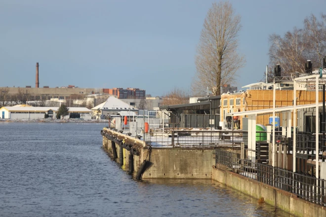 No Aināra Šlesera savulaik vērienīgi prezentētajiem grandiozajiem Rīgas apbūves projektiem bieži vien tikai čiks iznācis (attēla: Rīgas Andrejsala).