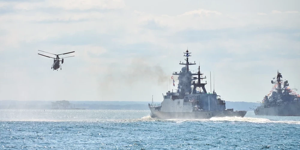 В Балтийском море нынче неспокойно.