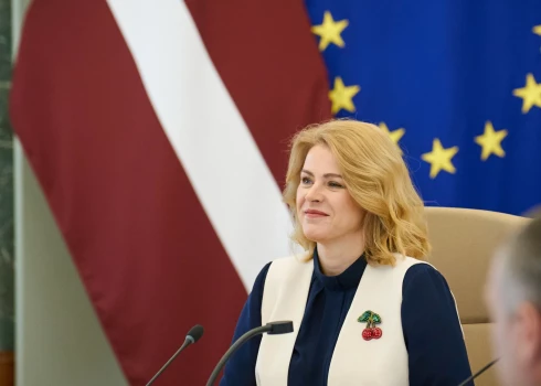 Ministru prezidente Evika Siliņa.