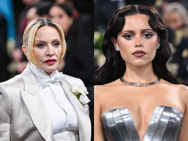 Мадонна и Дженна Ортега.