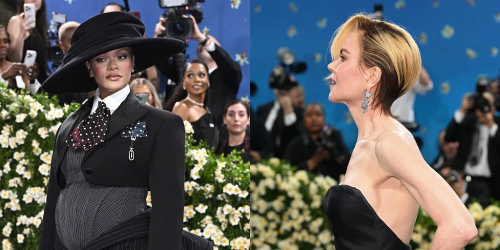 Самые обсуждаемые гостьи бала Института костюма - беременная Рианна и Николь Кидман в новом имидже.