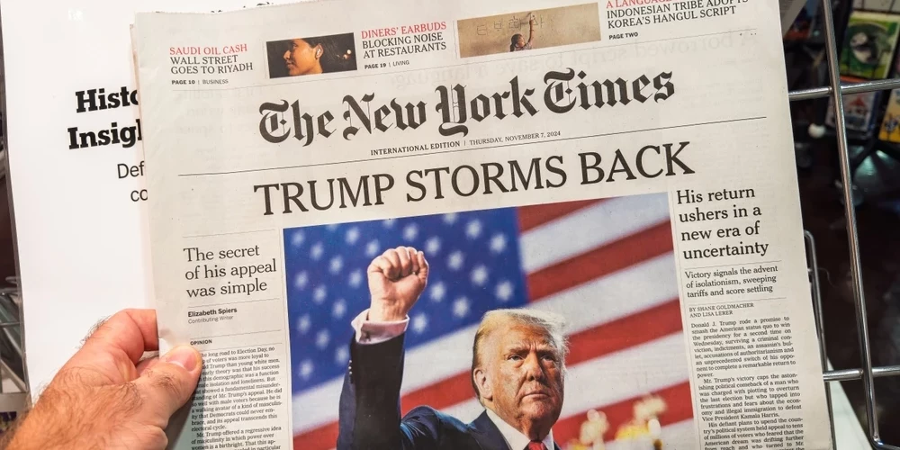 Laikraksts "New York Times" šogad tiek godalgots ar četrām Pulicera balvām.