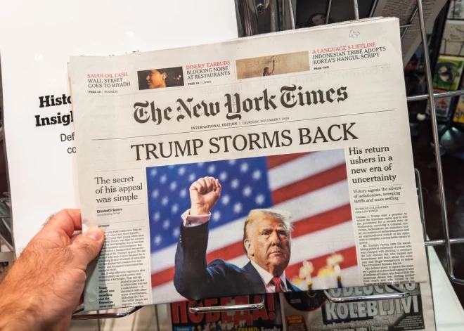 Laikraksts "New York Times" saņem četras Pulicera balvas