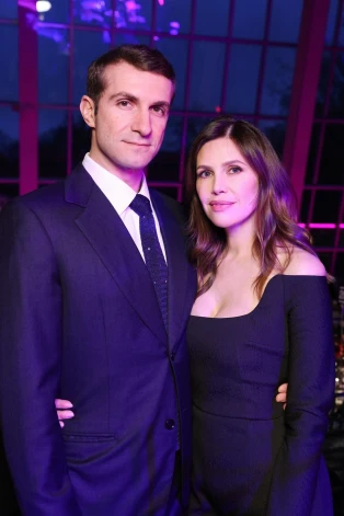 Даша Жукова с супругом - греческим миллиардером Ставросом Ниархосом.