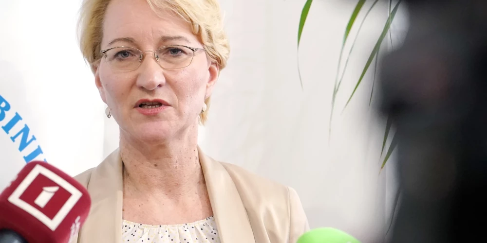 Izglītības un zinātnes ministre Dace Melbārde.