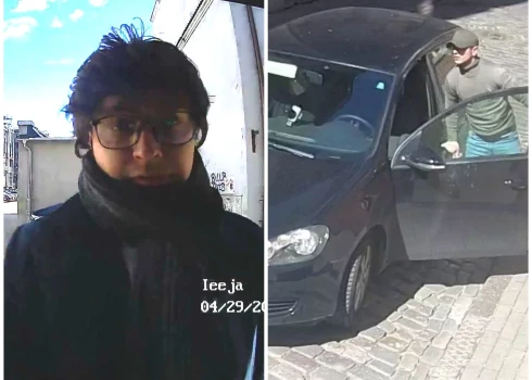 Saistībā ar laupīšanu likumsargi meklē attēlos redzamās personas.
