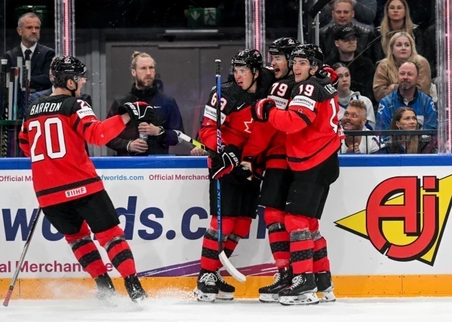 Latvijas pasaules čempionāta pretiniece Kanāda pārbaudes spēlē pārspēj Ungāriju