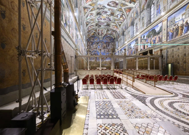 Vatikānā sākas konklāvs pāvesta ievēlēšanai