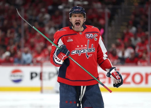 NHL visu laiku labākais vārtu guvējs Aleksndrs Ovečkins.