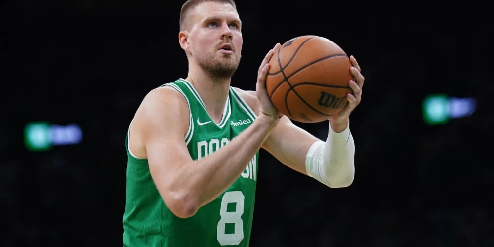 Latvijas basketbolists Kristaps Porziņģis. 