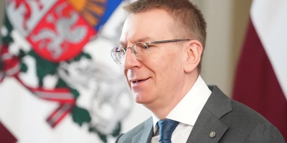 Valsts prezidents Edgars Rinkēvičs. 