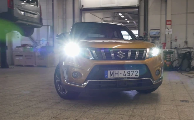 2019. gada izlaiduma zelta krāsas Vitara noskrējusi jau 174 000 km.