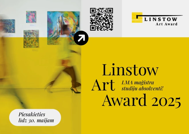 FOTO: Aicina pieteikties Linstow Art Award: jauno Latvijas mākslinieku atbalstam