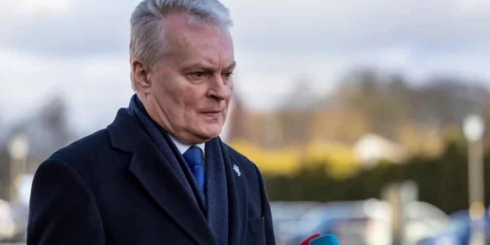 Lietuvas prezidents Gitans Nausēda uzsvēra, ka prioritāte joprojām ir ASV koncentrēšanās uz Eiropu.