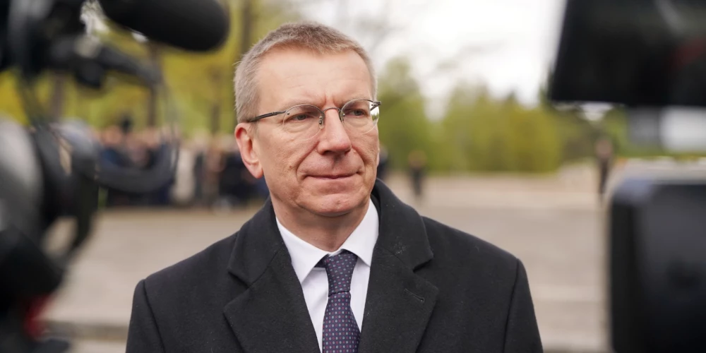 Президент Латвии Эдгар Ринкевич.