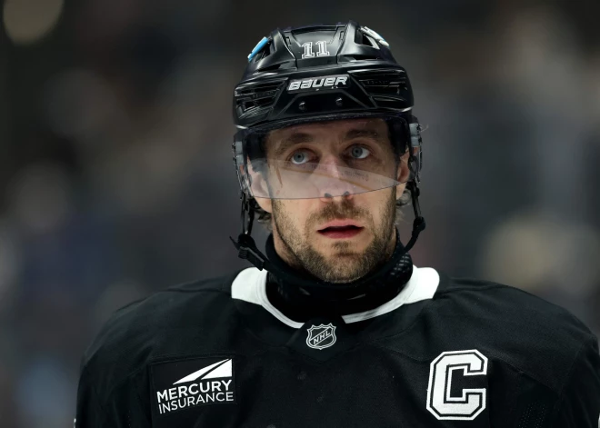 Latvijas izlases pretiniecei Slovēnijai nepalīdzēs superzvaigzne Anže Kopitars