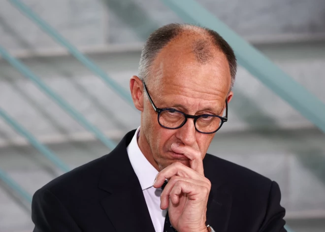 Vācijas kanclers Frīdrihs Mercs izsakās par vācu karavīru sūtīšanu uz Ukrainu