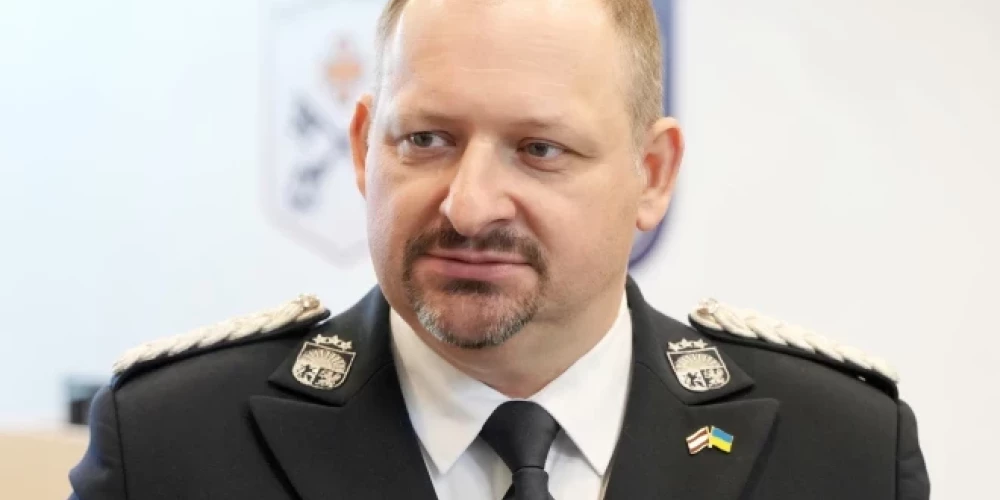 Начальник Государственной полиции Арманд Рукс.