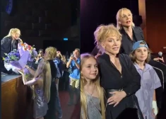 ВИДЕО: Алла Пугачева с детьми пришла на концерт Орбакайте на Кипре: "Кристина будет петь!"
