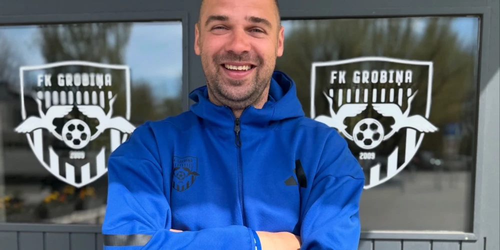 Oskars Kļava kļuvis par FK "Grobiņa" galvenā trenera palīgu.