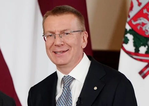 Президент Латвии Эдгар Ринкевич.