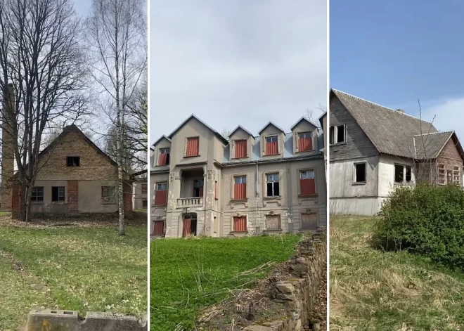 ВИДЕО: заброшенная деревня в Латвии продолжает привлекать любопытных