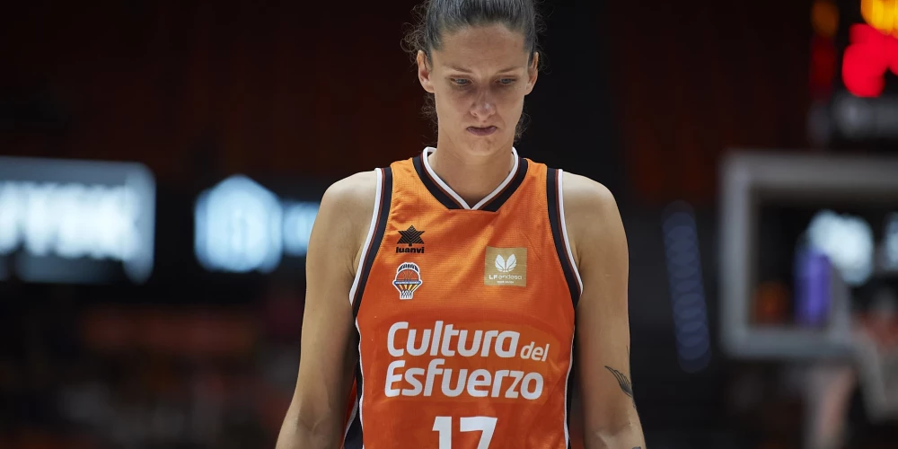 Latvijas basketboliste Kristīne Vītola.
