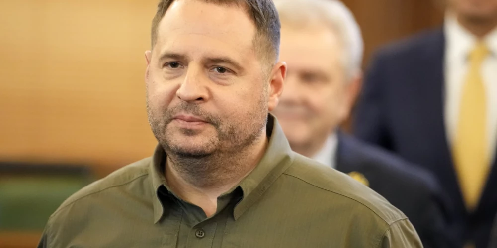 Ukrainas prezidenta biroja vadītājs Andrijs Jermaks.
