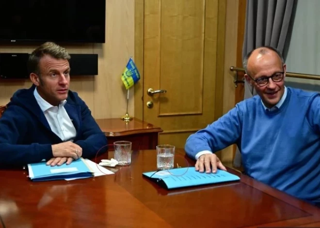 В соцсетях появилось ВИДЕО, на котором Макрон, Мерц и Стармер якобы пойманы на употреблении наркотиков