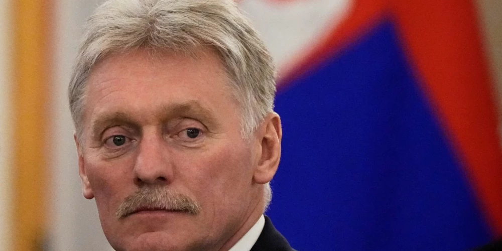 Krievijas diktatora Vladimira Putina preses sekretārs Dmitrijs Peskovs.