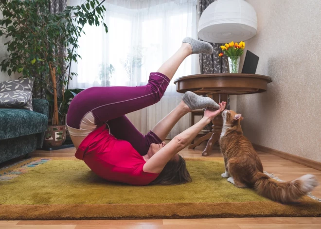 Vingrošanas pauze tiem, kas pārāk ilgi sēž