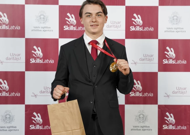 Bulduru tehnikuma audzēknis Fjodors Ņekazakovs uzvar nacionālajā konkursā “SkillsLatvia 2025”